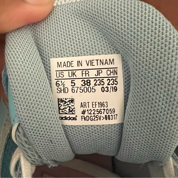 Adidas Falcon W Blue Athletic Shoes Women's NEW - Picture 4 of 4